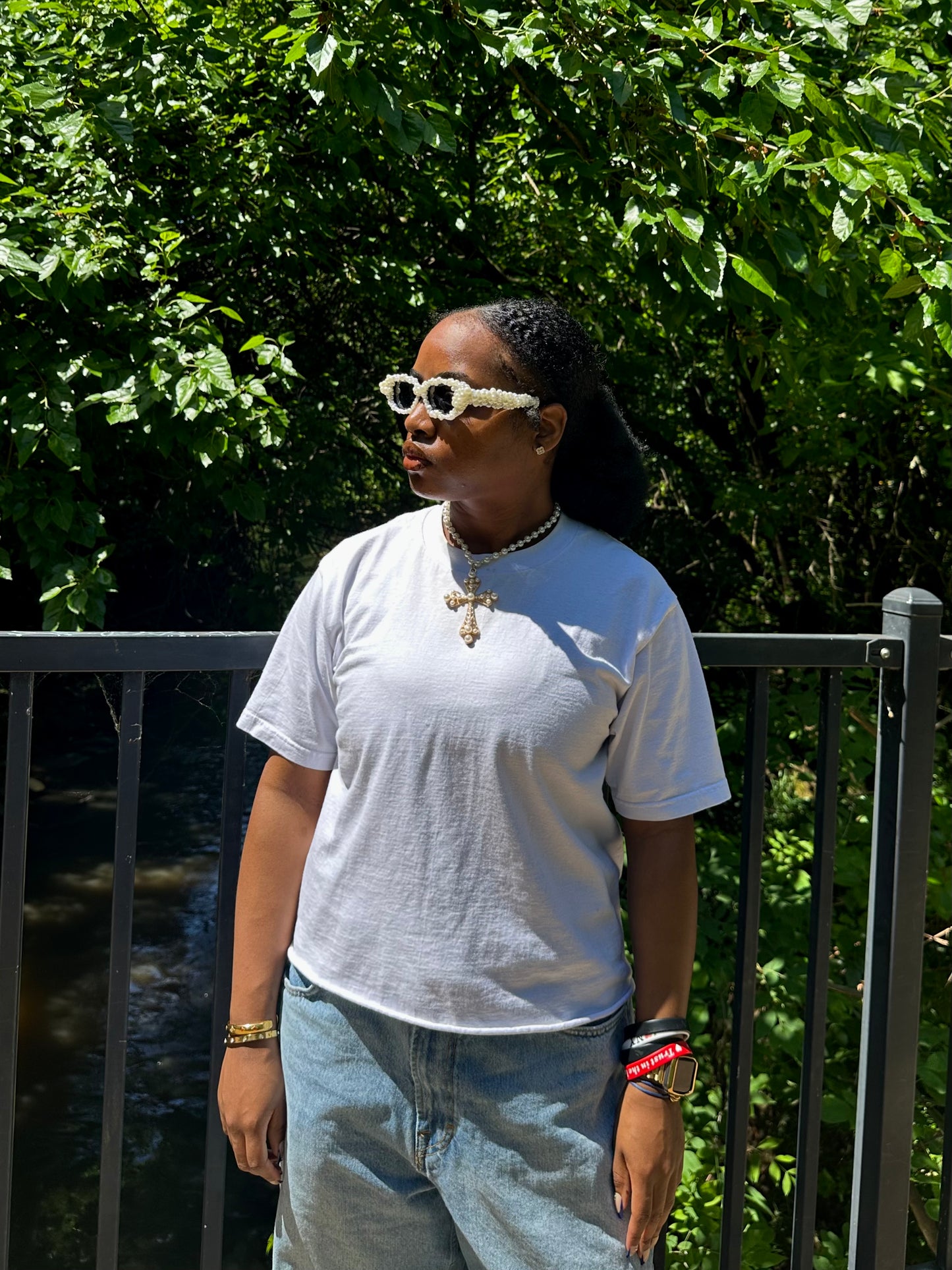 “All Pearled Out” Sunglasses